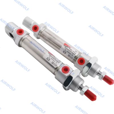 CAMOZZI ISO6432 Stainless Steel Pneumatic Cylinder 0.15-1.0MPa 24 25 Series