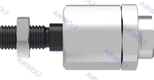 Festo Case-hardened Steel Piston rod attachments Self-aligning rod coupler FK Series with ±4° Angle Compensation and 0.5, 0.7, 1 Center of sphere Radial Compensation