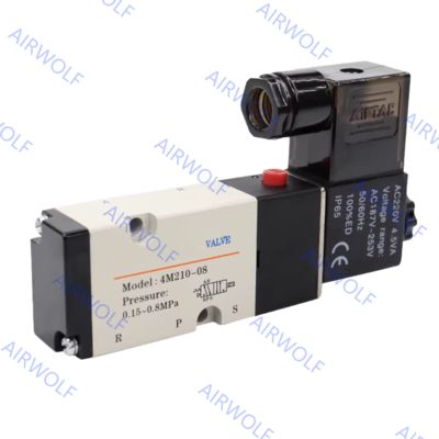 4M110-M5/06, 4M120-M5/06 AIRTAC 4M Series 5/2 way NAMUR Electric Solenoid Valve M5, 1/8"