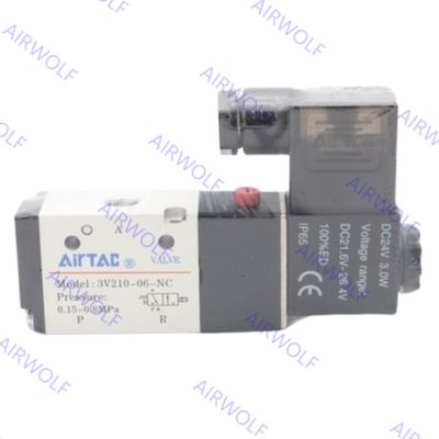 3V1-M5, 3V1-06 Mini AIRTAC Electromagnetic 3/2 Way NC NO Solenoid Valve