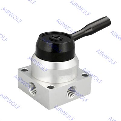 K34R6-8, K34R6-8D, K34R6-8L, K34R6-8DD Sunrise Nielsen HV Series 4/3 way Hand Rotary Valve 1/4"