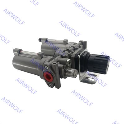 QFLJWC-L8 QFLJWC-L15 FANGDA Pneumatic C Series FRL Unit Air Preparation Units G1/4" G1/2"