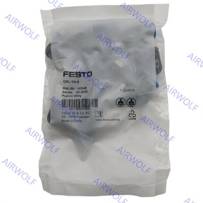 Festo QSL-1/8-8 QSL-1/8-8-50 QSL-1/8-10 QSL-1/4-4 QSL Series L-shape Push-in fitting