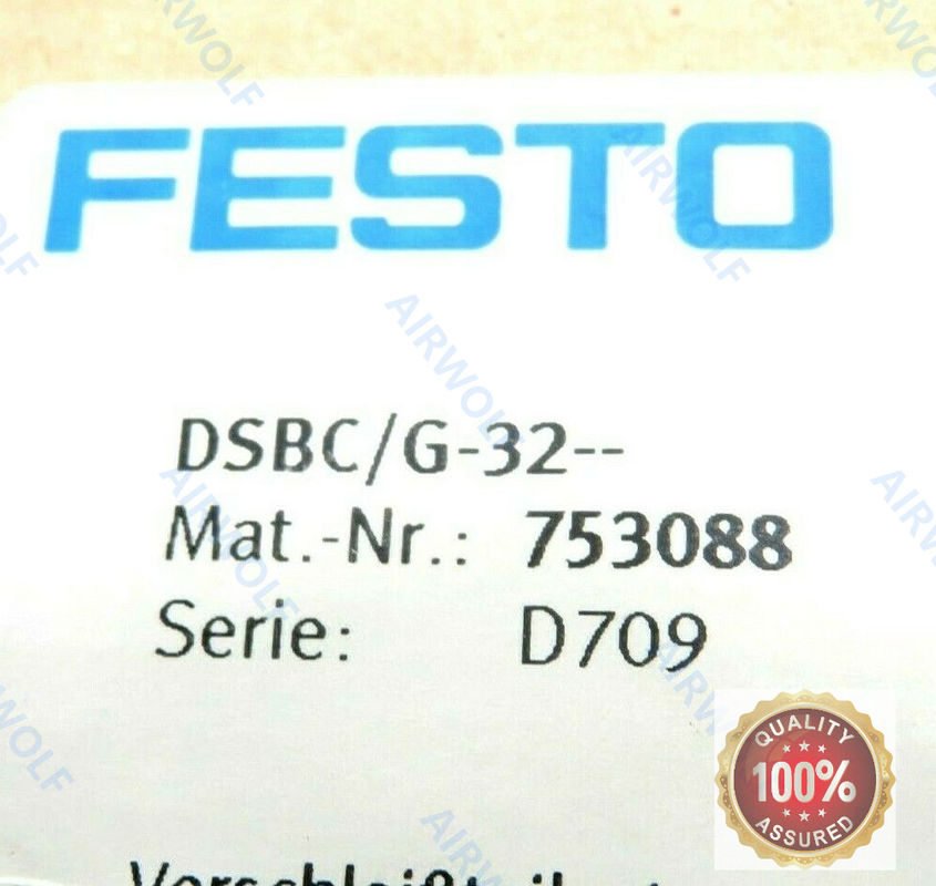 FESTO ISO15552 VDMA24562  TPE-U NBR Wearing Part  DSBC/G-32-- 753088 DSBC/G-40-- 753089 DSBC/G-50-- 753090 DSBC/G-63-- 753091 DSBC/G-80-- 753092 DSBC/G-100-- 753093 DSBC/G-125-- 8004985 DSBC/G-160