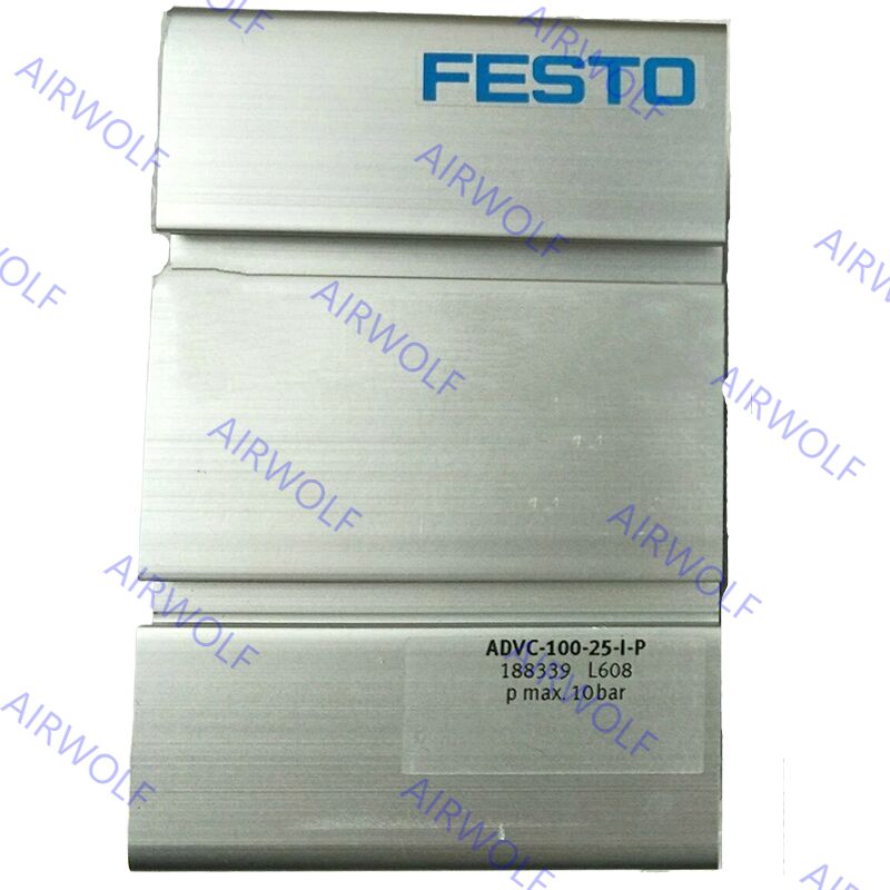 ADVC-100-10-A-P-A,-15,-20,-25 ADVC-100-10-I-P-A,15,-20,-25 Festo Double-Acting Short-stroke Cylinders