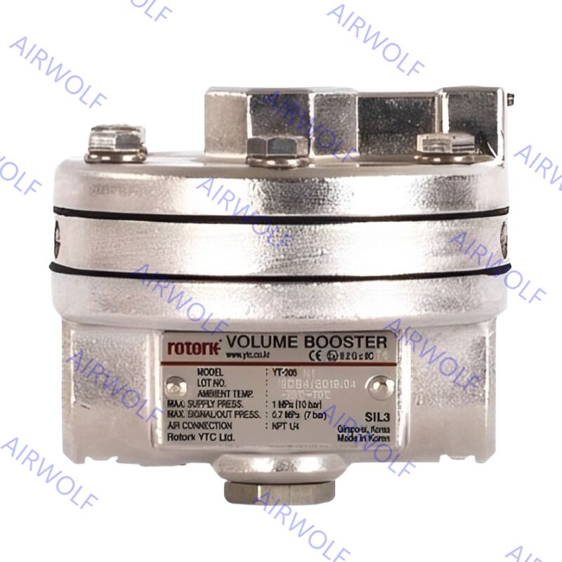 Rotork YTC YT-305N1 YT-305N2 YT-305N3 YT-305N4 Stainless Steel 316 Volume Booster Relays