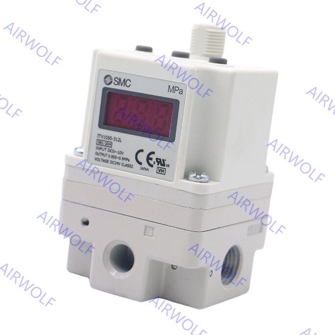 ITV1010-22N2S/L/N ITV1030-22N2S/L/N ITV1050-22N2S/L/N SMC Electro Pneumatic Regulator