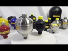 HYDAC نوع جوش 210bar غیر قابل تعویض NBR هیدرولیک Diaphragm Accumulator SBO210-2E1/112U-210AK050