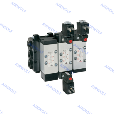 شیر برقی Camozzi 5/2 5/3 Way ISO5599/1، 24 ولت DC 230 ولت AC، سایز 1 2 3، 951-000-P11-23، 951-000-P15-23، 952-000-P15-23، 951-000-P11-23-G77، 951-000-P11-23-G7J، 951-000-P11-23-G7K، 951-000-P11-23-G73