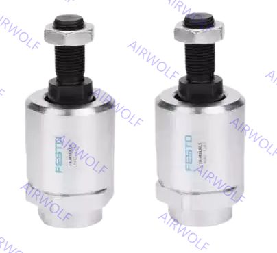 اتصالات میله پیستون فولادی سخت شده Festo سری FK با همترازی خودکار با جبران زاویه ±4° و جبران شعاعی مرکز کره 0.5، 0.7، 1